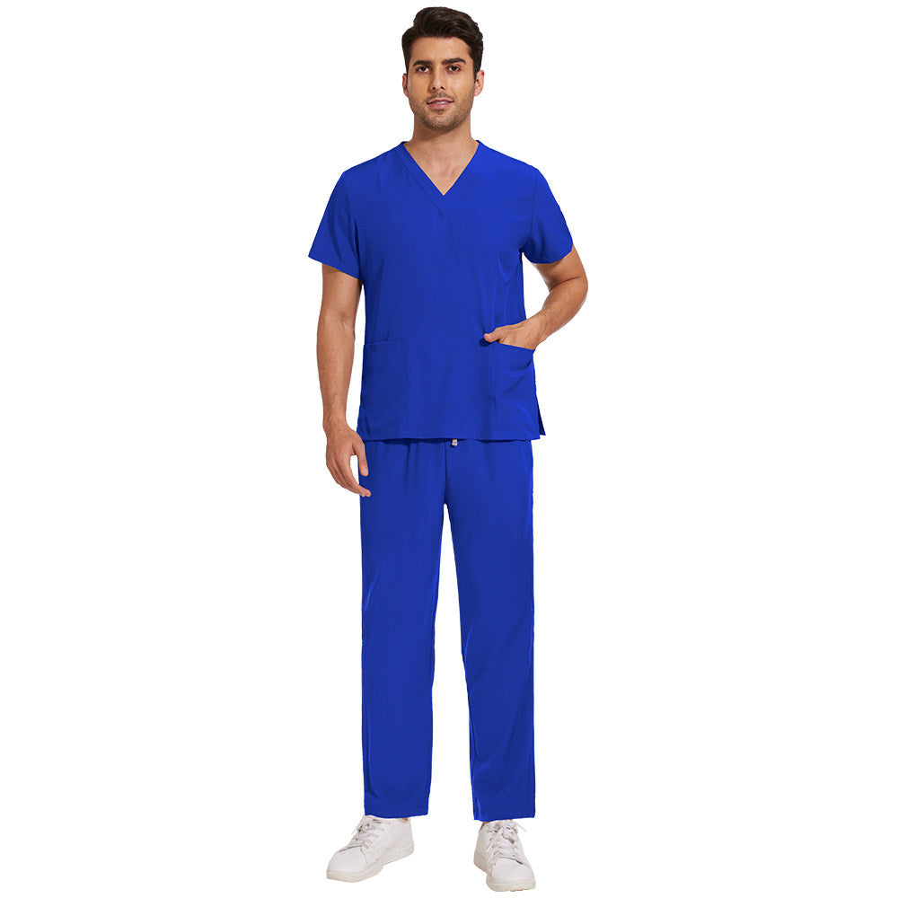 Nurse uniforms, hand wash gowns, short-sleeve medical uniforms for men and women, surgical gowns, thin quick-dry brush hand gowns, ICU work wear sets