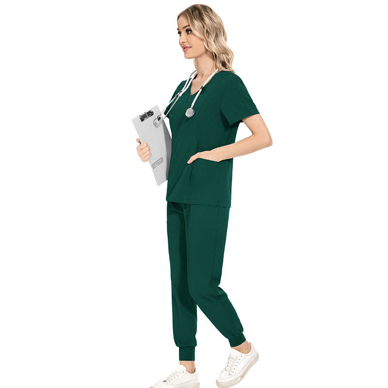 European-style hand brush gloves, hand wash gowns, new operating room beauty salon nurse uniforms, Korean style beauty salon work uniforms