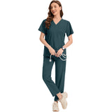 Nianqing nurse uniforms, hand clothes, operating room clothes, isolation clothes, men's and women's dental clinic uniforms, short-sleeved men and women's uniforms