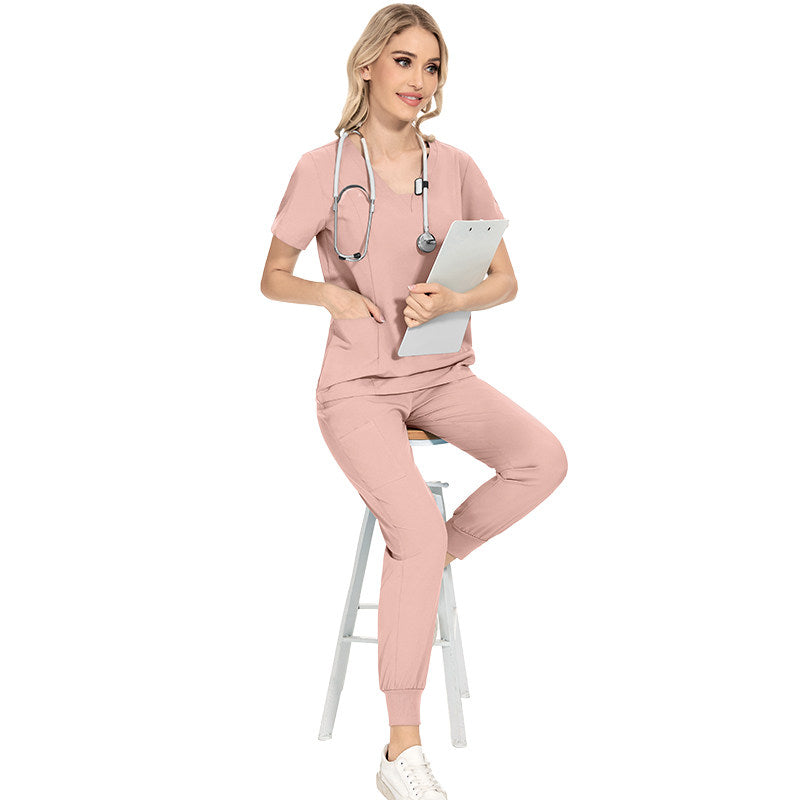 European-style hand brush gloves, hand wash gowns, new operating room beauty salon nurse uniforms, Korean style beauty salon work uniforms