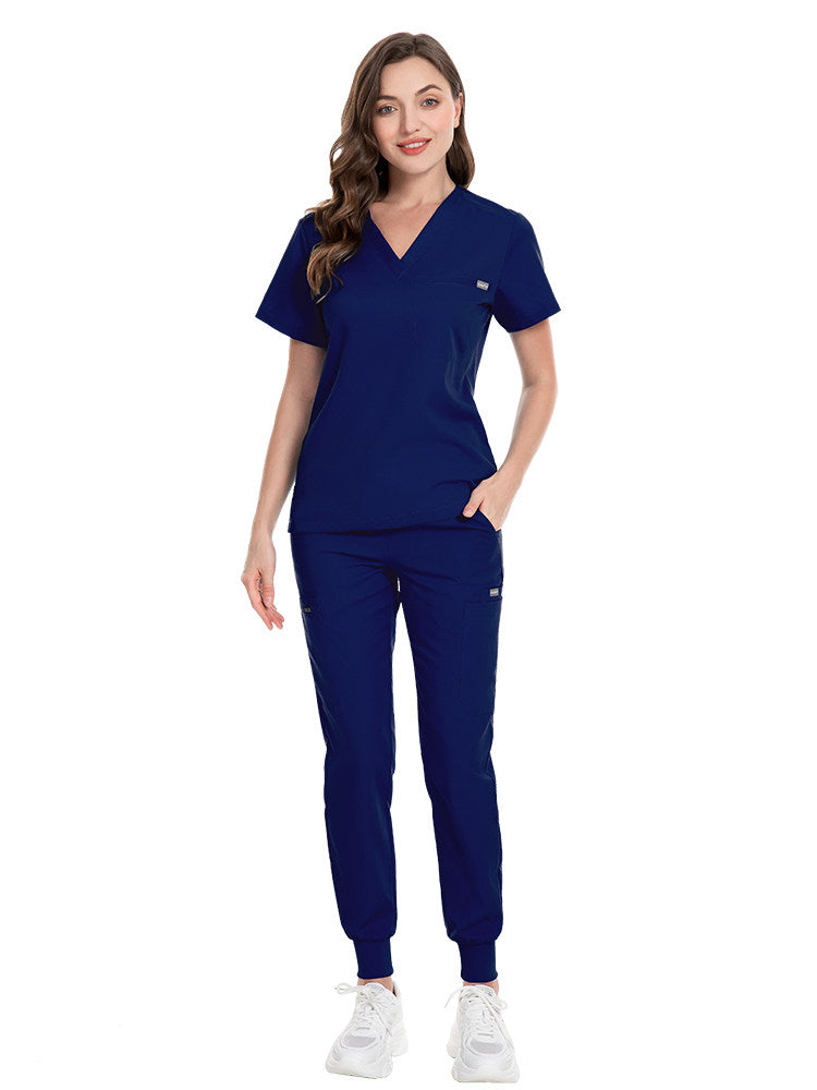 Unisex comfortable loose hand clothes, operating room doctors, nurses, work clothes, stretch quick-drying, high-quality uniforms
