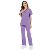 Operating room women's short-sleeve hand girder, pet hospital doctor work clothes, oral and dental clinic brush hand gowns, quick-drying