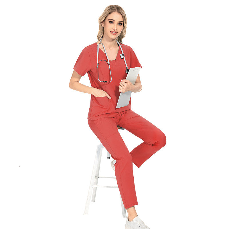 European-style hand brush gloves, hand wash gowns, new operating room beauty salon nurse uniforms, Korean style beauty salon work uniforms