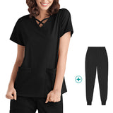 Nurse Uniform, Stretch Suit, Plastic Surgeon, Dentistry, Oral Surgery, Operating Theatre Work Clothes, Hospital Hand Washing Clothes, Short Sleeves