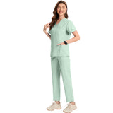 Nianqing nurse uniforms, hand clothes, operating room clothes, isolation clothes, men's and women's dental clinic uniforms, short-sleeved men and women's uniforms