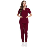 Nianqing casual short-sleeved hand clothes, nurses, operating room overalls, sets, women's beauty salons, clinics, hand-washing clothes, men