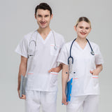 Korean hand washing clothes, polyester cotton surgical gowns, female dentist sets, dental casual work clothes, brush hand clothes, beauty clothes