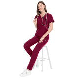 Nianqing European and American popular beauty salon surgical gowns, women's loose and comfortable nurse uniforms, hand washing clothes, medical beauty professional clothes