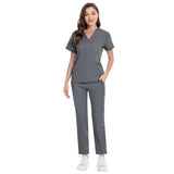 Autumn and winter thick stretch quick-drying hand clothes high quality dental clinic doctors nurses operating room surgical clothes for men and women