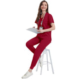 NiaaHinn Private Hospital Clinic Doctor Nurse Hand Gowns Comfortable Breathable Multi Pocket Overalls Nurse Uniform