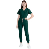 Operating room short-sleeved handwashing clothes, women's suits, nurses' uniforms, doctors' brushing clothes, cross-border Amazon handwashing clothes