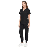 Hospital operating room surgical gown set, women's slim-fit nurse uniform, elastic quick-dry hand sanitizer, beauty salon work uniform