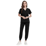 Niaahinn quick-dry hand sanitizer gown, short-sleeve doctor, operating room hand scrub suit, isolation gown, dental clinic, surgical gown