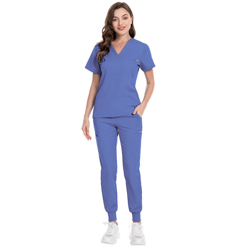 Unisex comfortable loose hand clothes, operating room doctors, nurses, work clothes, stretch quick-drying, high-quality uniforms