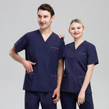 Korean hand washing clothes, polyester cotton surgical gowns, female dentist sets, dental casual work clothes, brush hand clothes, beauty clothes