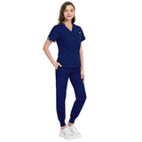 Nianqing casual short-sleeved hand clothes, nurses, operating room overalls, sets, women's beauty salons, clinics, hand-washing clothes, men