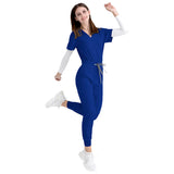Operating room short-sleeved handwashing clothes, women's suits, nurses' uniforms, doctors' brushing clothes, cross-border Amazon handwashing clothes