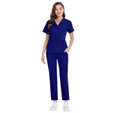 Autumn and winter thick stretch quick-drying hand clothes high quality dental clinic doctors nurses operating room surgical clothes for men and women