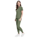 Nianqing casual short-sleeved hand clothes, nurses, operating room overalls, sets, women's beauty salons, clinics, hand-washing clothes, men