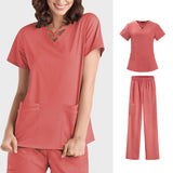Nurse Uniform, Stretch Suit, Plastic Surgeon, Dentistry, Oral Surgery, Operating Theatre Work Clothes, Hospital Hand Washing Clothes, Short Sleeves