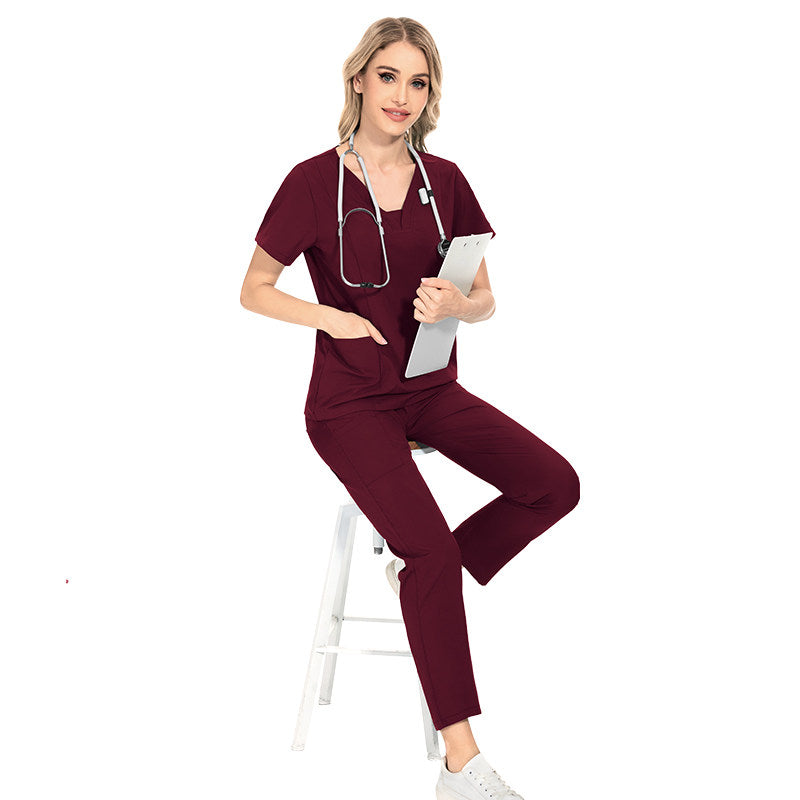 European-style hand brush gloves, hand wash gowns, new operating room beauty salon nurse uniforms, Korean style beauty salon work uniforms
