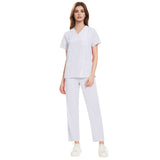 Nianqing lightweight, breathable, comfortable, stretch hand gown, dental office overalls, doctor's work uniform, navy suit