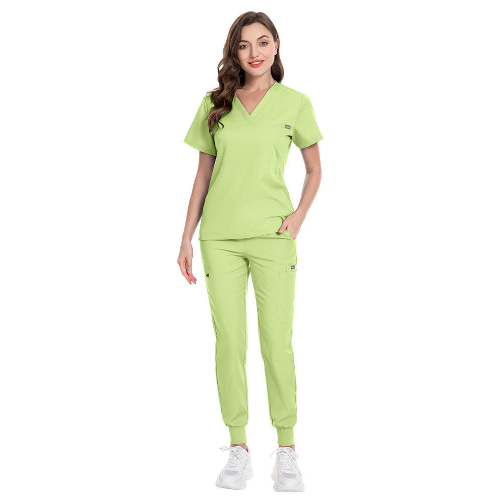 Unisex comfortable loose hand clothes, operating room doctors, nurses, work clothes, stretch quick-drying, high-quality uniforms