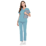 Nianqing European and American popular beauty salon surgical gowns, women's loose and comfortable nurse uniforms, hand washing clothes, medical beauty professional clothes