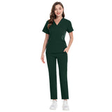 Autumn and winter thick stretch quick-drying hand clothes high quality dental clinic doctors nurses operating room surgical clothes for men and women