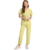 Nianqing nurse uniforms, hand clothes, operating room clothes, isolation clothes, men's and women's dental clinic uniforms, short-sleeved men and women's uniforms