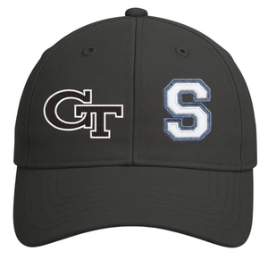Custom House Divided Hat | Personalized Sports Cap - detail view, custom embroidered by Intriklo