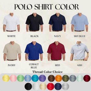 Custom Pet Embroidered Polo Shirt – Personalized Dog & Cat Shirt - view 8, custom embroidered by Intriklo