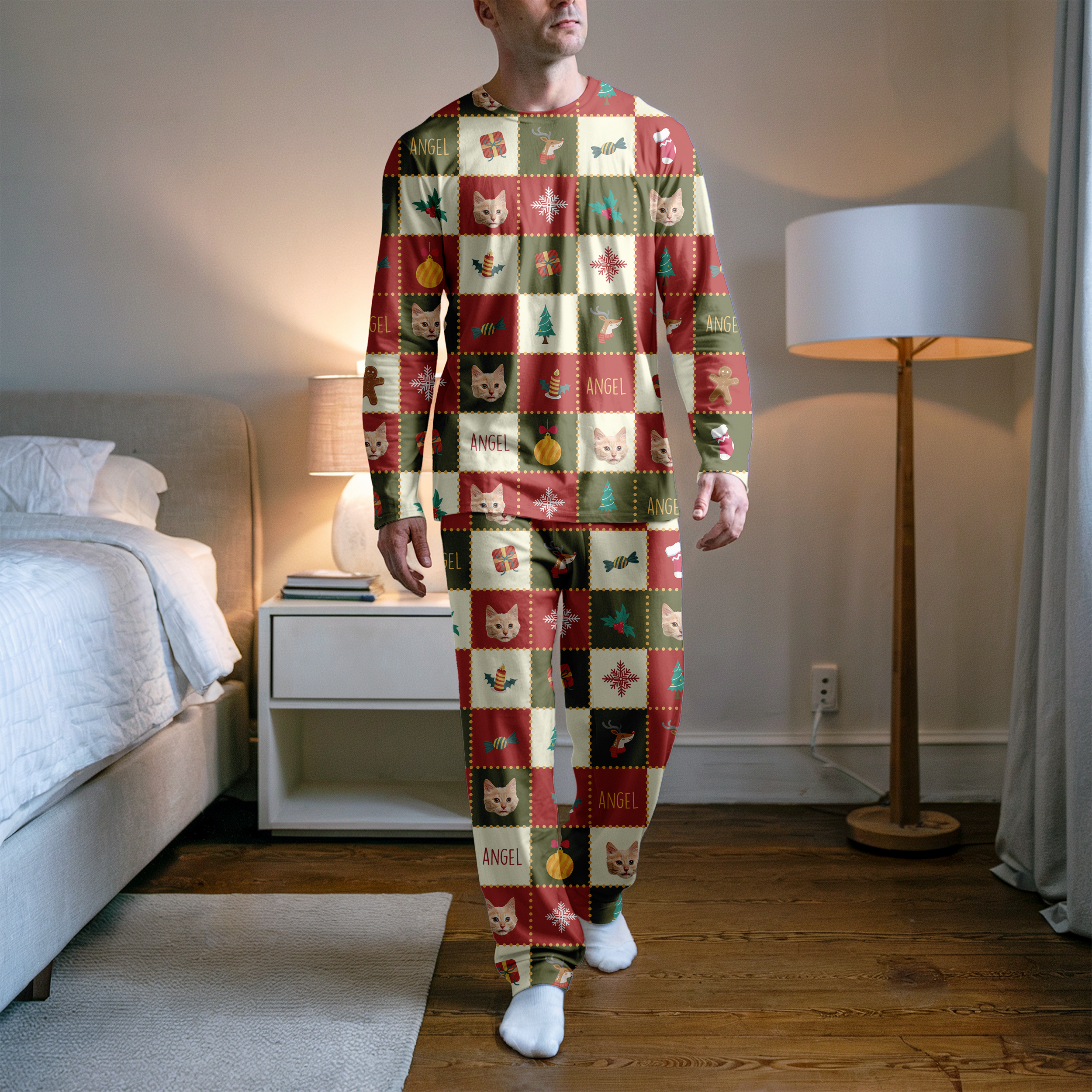 Custom Pet Pajamas - Personalized Pajamas with Your Pet’s Face | Funny Dog and Cat Pajamas 6