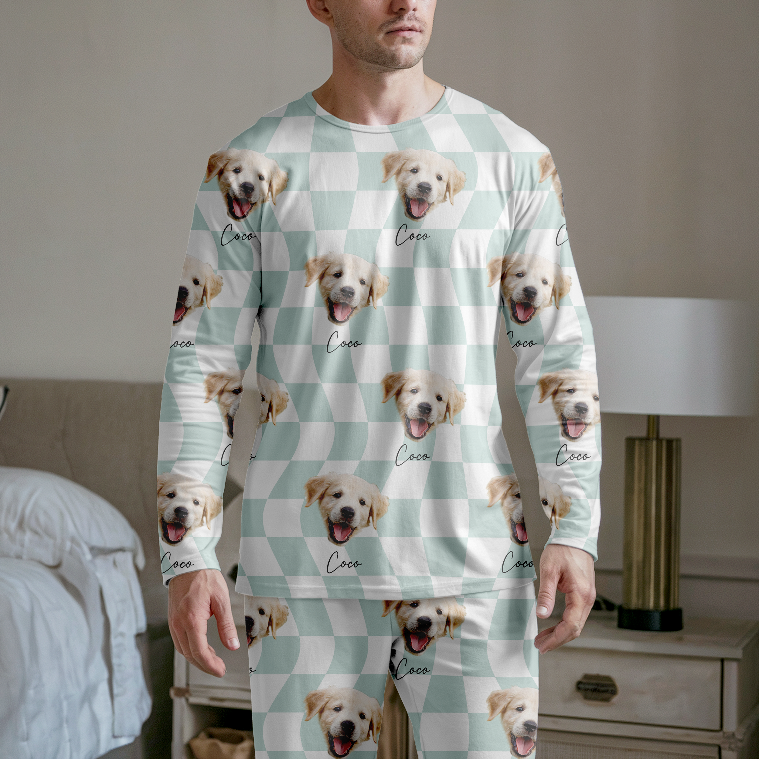 Custom Pet Pajamas - Personalized Pajamas with Your Pet’s Face | Funny Dog and Cat Pajamas 13