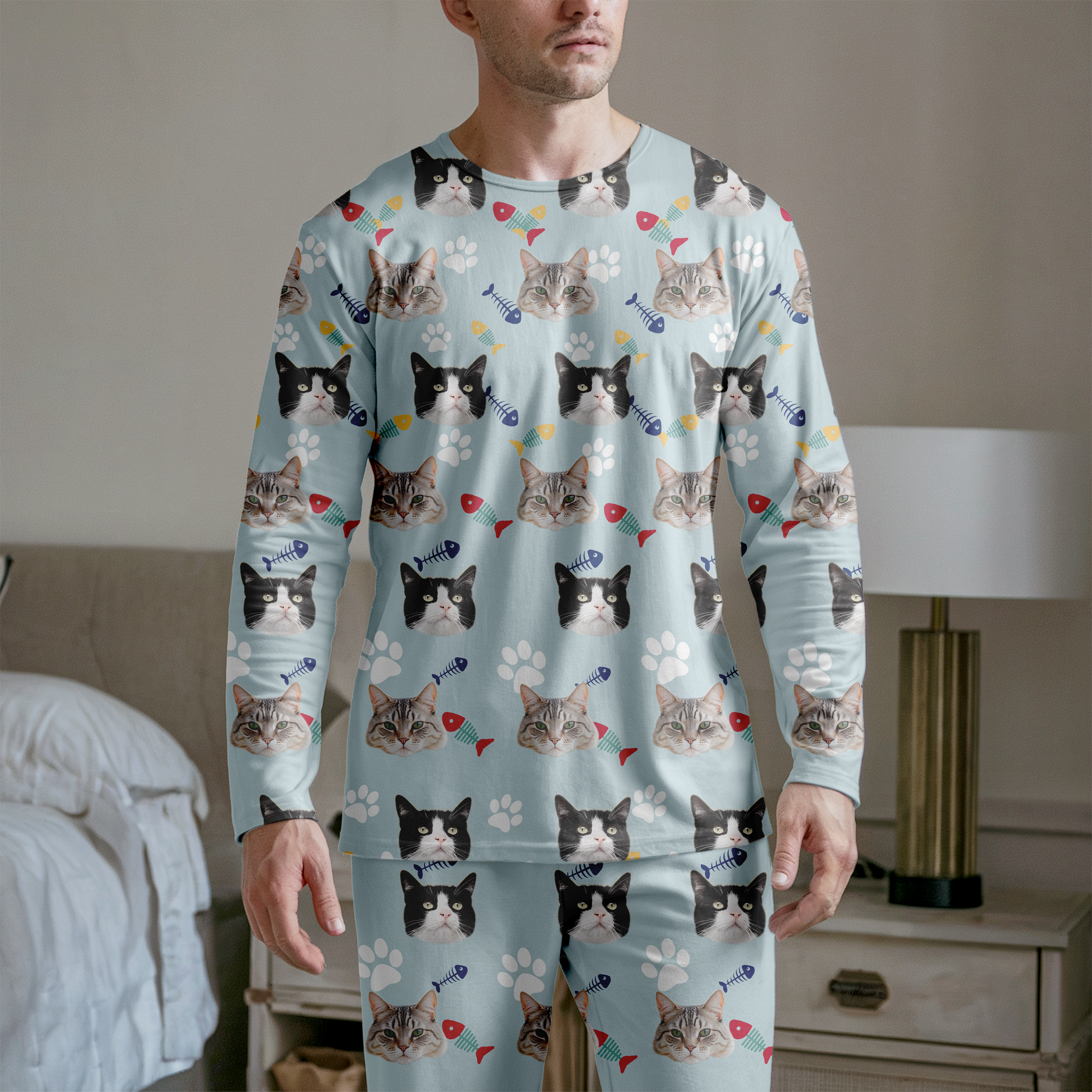 Custom Pet Pajamas - Personalized Pajamas with Your Pet’s Face | Funny Dog and Cat Pajamas 2