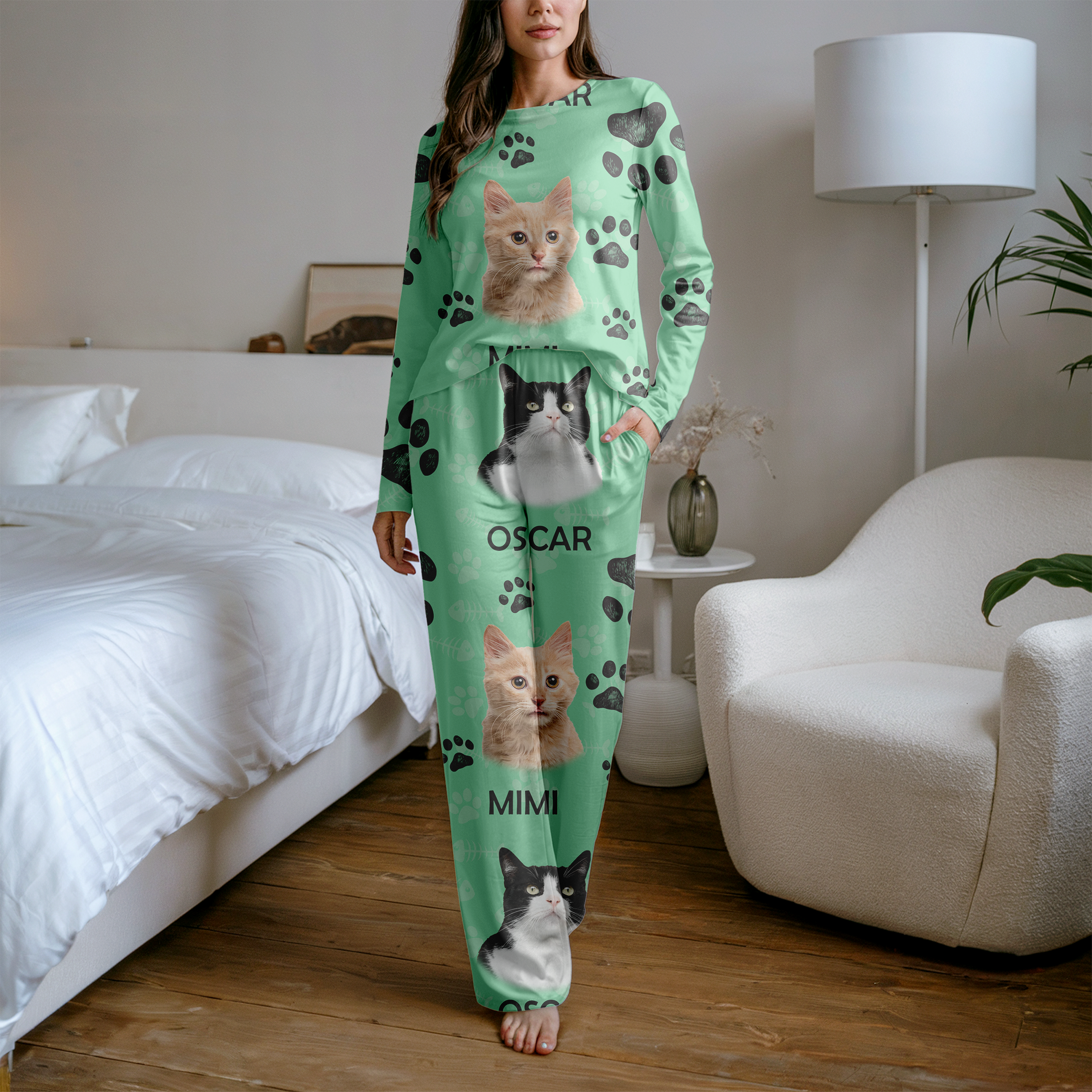 Custom Pet Pajamas - Personalized Pajamas with Your Pet’s Face | Funny Dog and Cat Pajamas 8